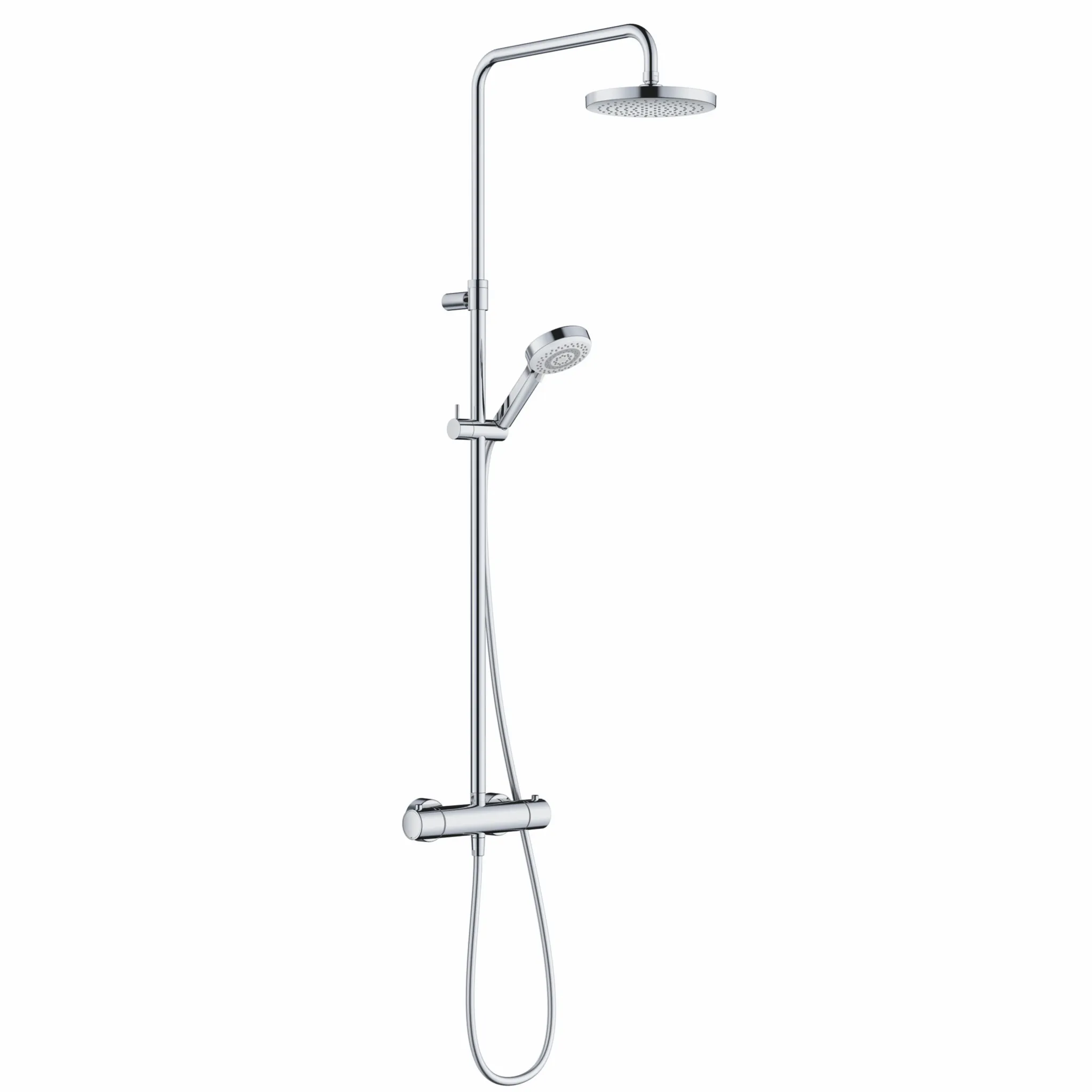 DIVE DIVE S 3S Thermostat Dual Shower System chrom