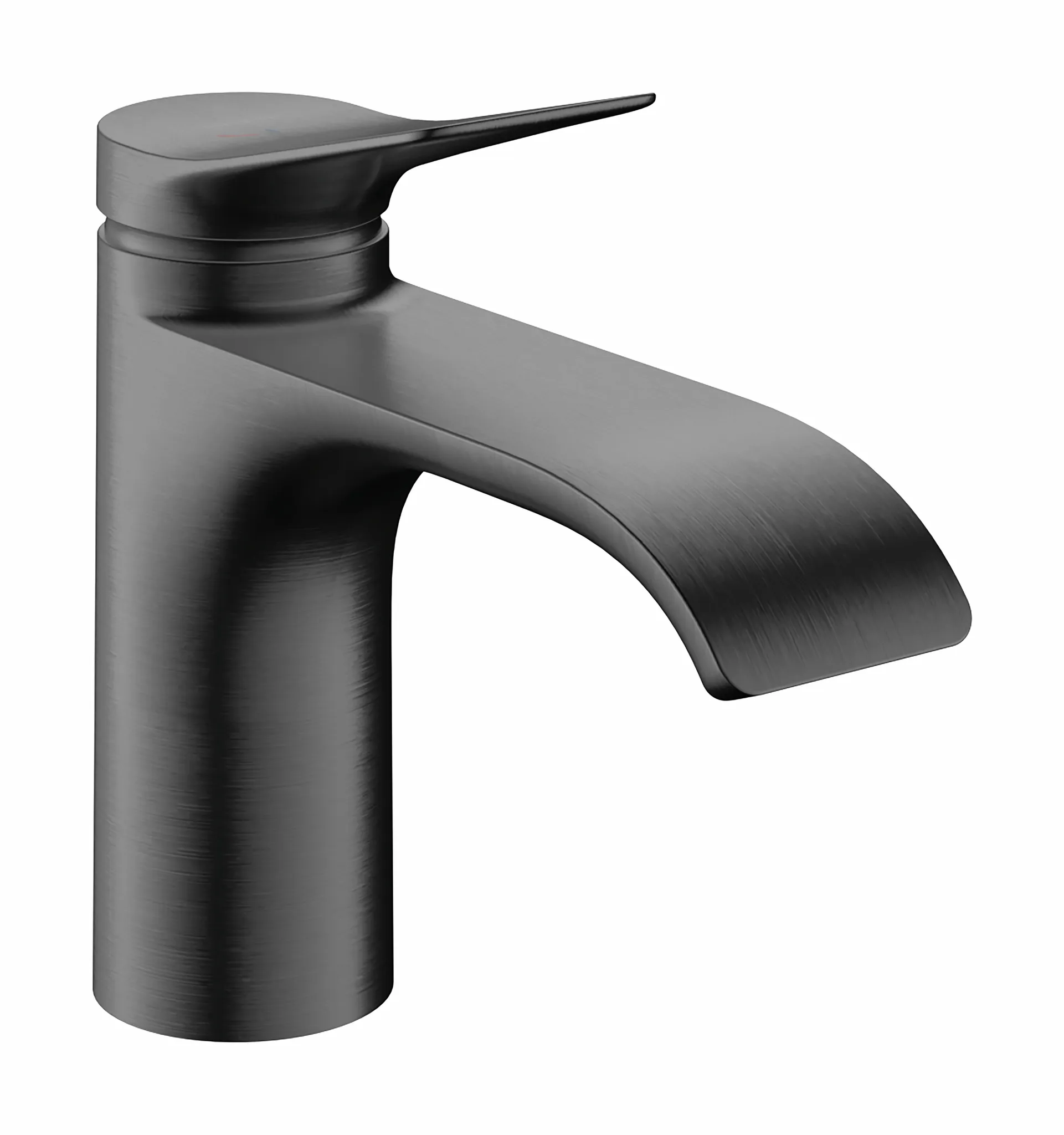 Waschtischarmatur „Vivenis“ Ausladung 133 mm in Brushed Black Chrome