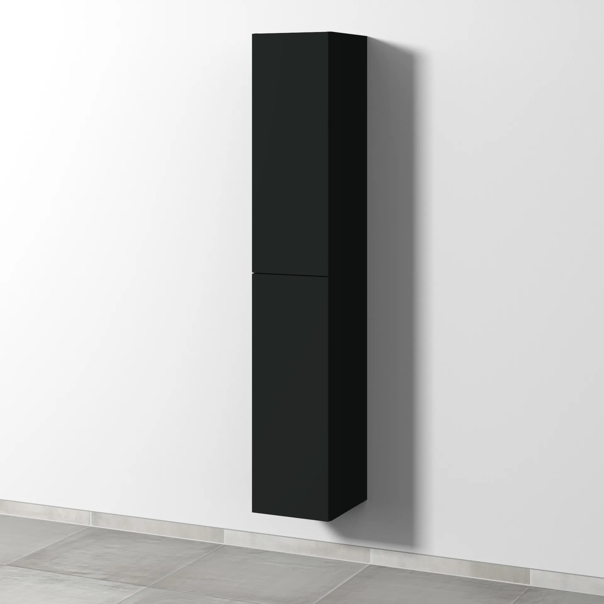 Sanipa Hochschrank „3way“ 300 × 1700 × 345 mm Anschlag links, in Vulkan (matt), Anschlag links