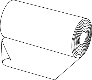 Schallschutzmatte Drainbase für Drainprofile, Drainline und Drainpoint S/Rolle