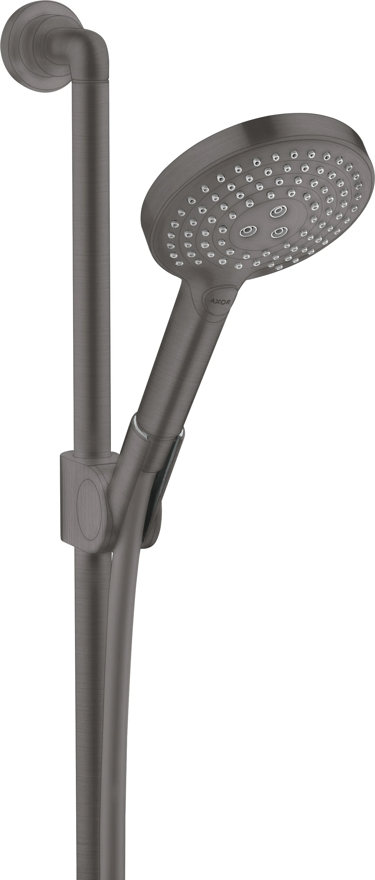 Hansgrohe AXOR Citterio Brauseset 900 mm BBC mit Handbrause 120 3jet, Brushed Black Chrome