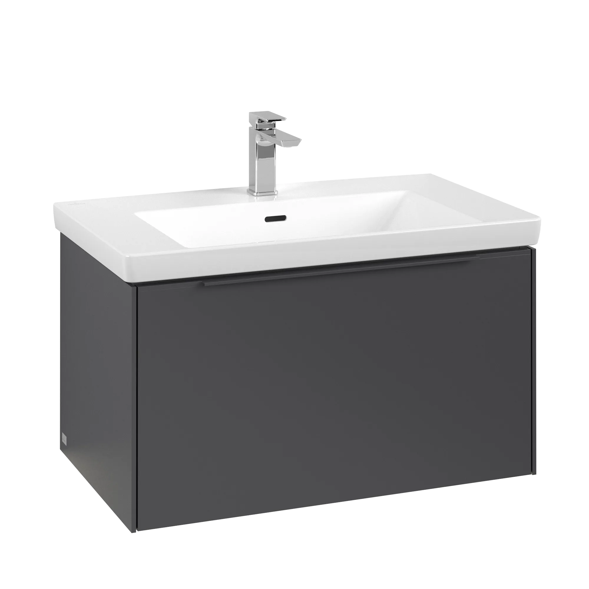 Villeroy & Boch Subway 3.0 Waschbeckenunterschrank C573L2, 772 x 429 x 478 mm, Graphite