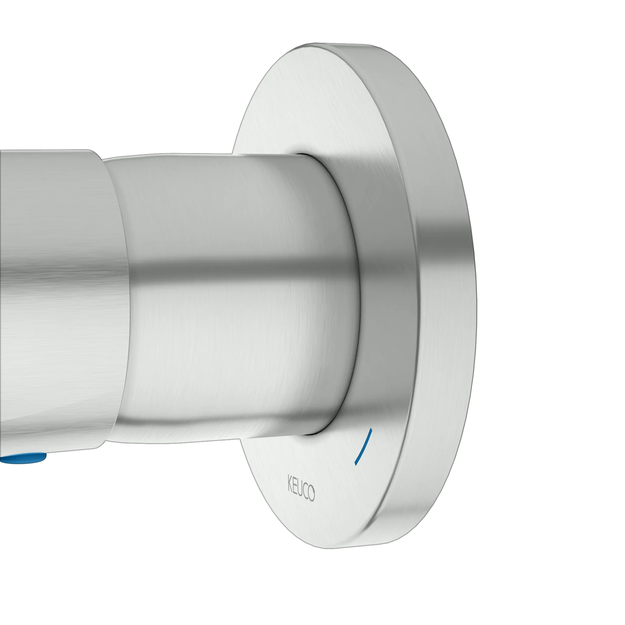 KEUCO PLAN BLUE Einhebelmischer Unterputz Edelstahl-finish