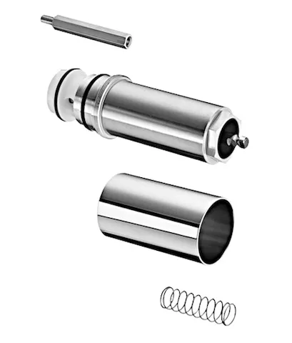Verlängerungskartusche D-SC-M, Verlängerung um: 25 mm, chrom Verlängerungskartusche D-SC-M, Verlängerung um: 25 mm, chrom