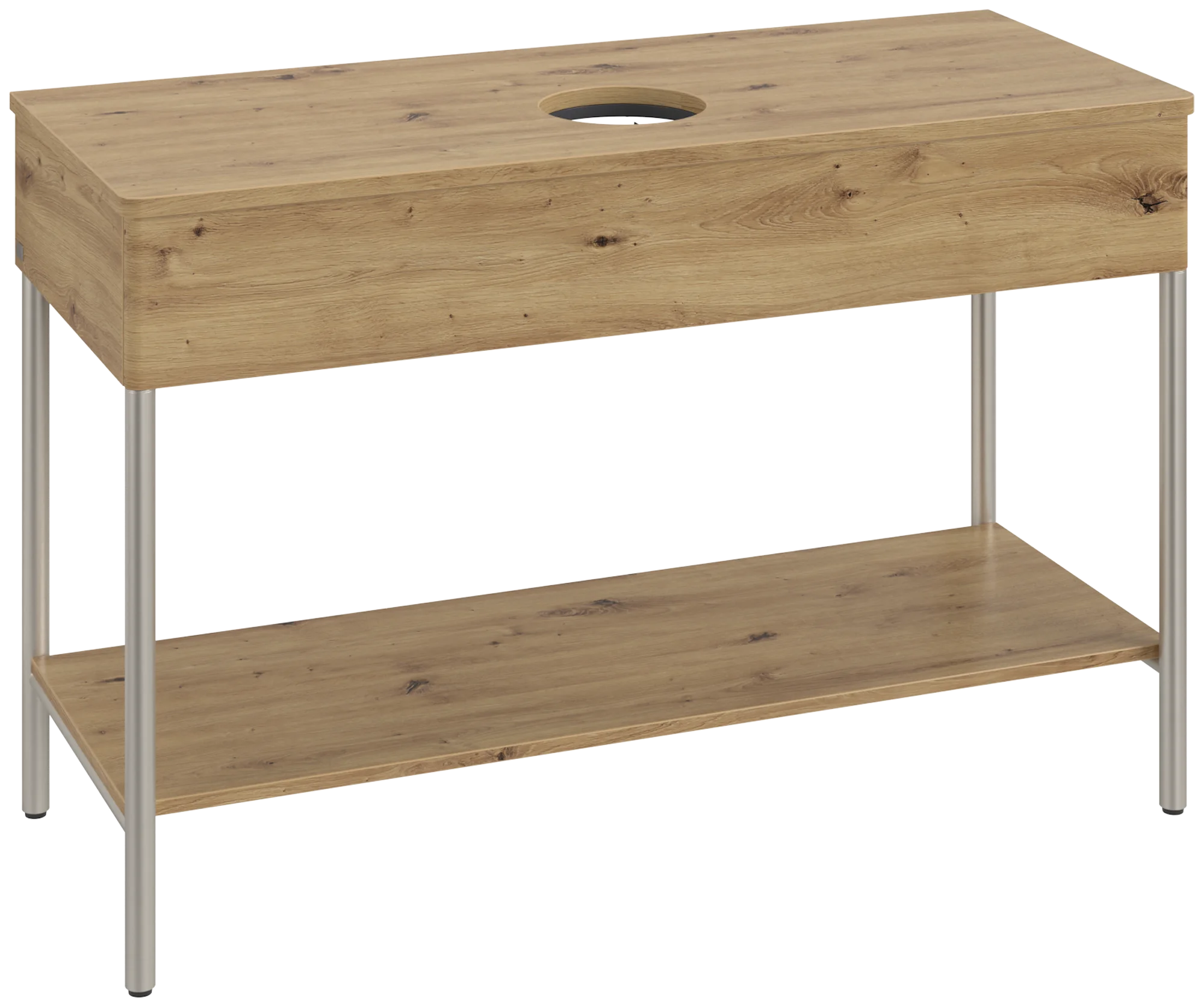 Villeroy & Boch Waschbeckenunterschrank Artis K65010TS, Eckig Oak Natural Touch, 1.200 x 782 x 500 mm, Push-to-open Funktion, mit Hahnlochbohrung Villeroy & Boch Waschbeckenunterschrank Artis K65010TS, Eckig Oak Natural Touch, 1.200 x 782 x 500 mm, Push-to-open Funktion, mit Hahnlochbohrung