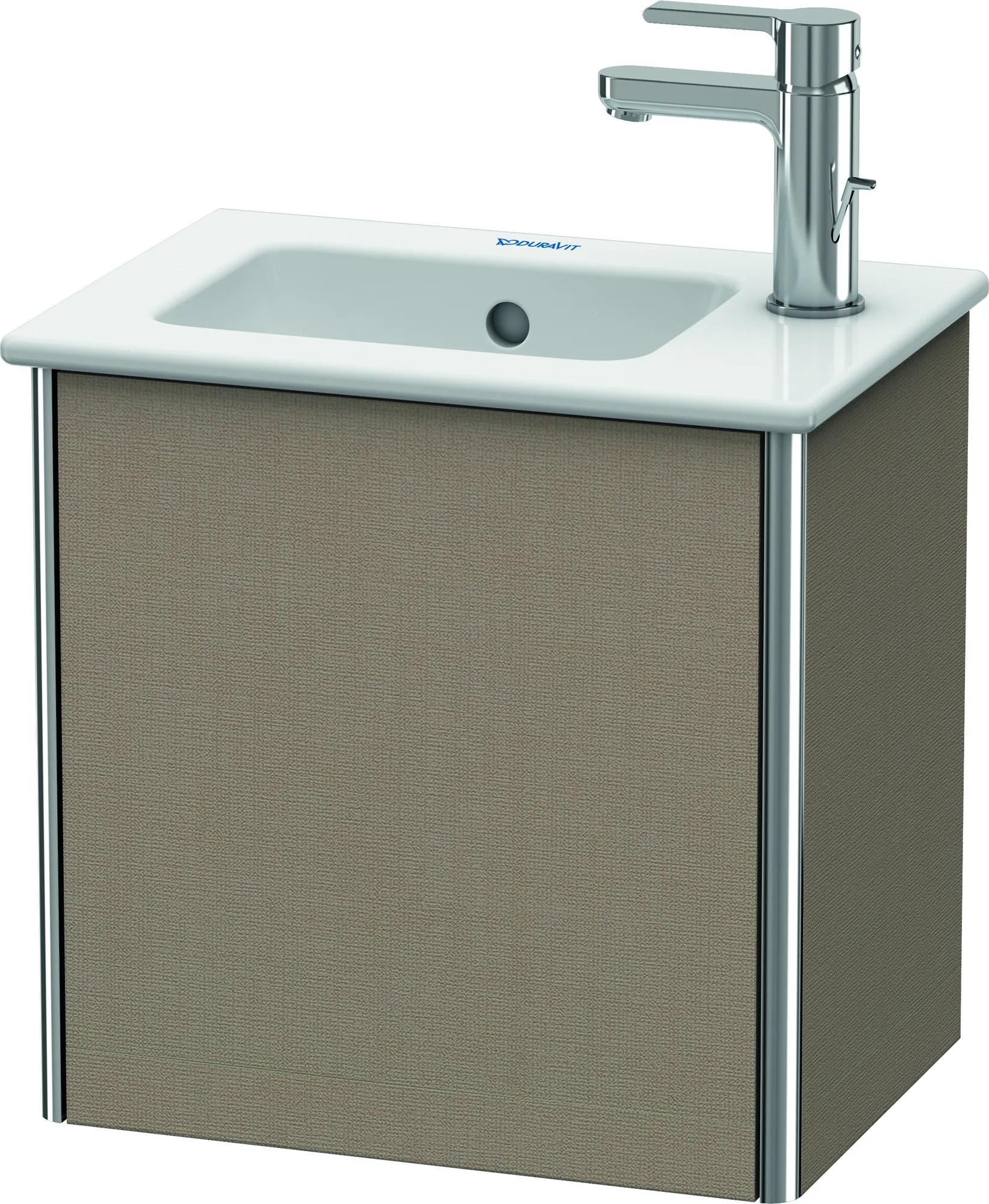 Duravit Waschtischunterschrank wandhängend „XSquare“ 41 × 40 × 28,9 cm Leinen