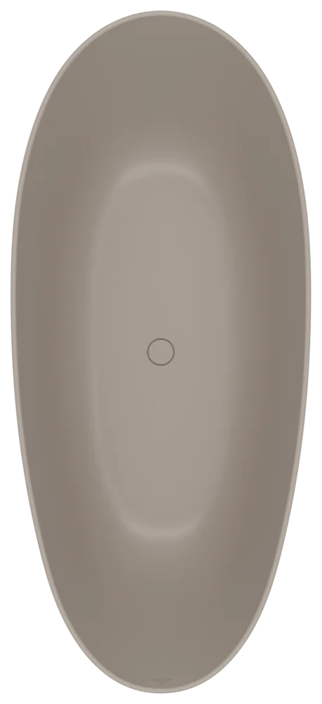 Villeroy & Boch freistehende Badewanne Antao, Almond, 1700 x 750 mm, Höhe 500 mm, Einbauhöhe 504 mm, Wasserinhalt 258 Liter
