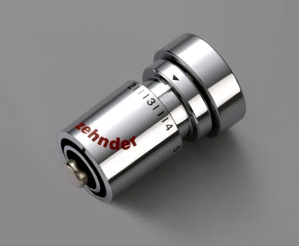 Zehnder Heizkörperthermostat mit Dehnstofffühler „DH“ in chrom Zehnder Heizkörperthermostat mit Dehnstofffühler „DH“ in chrom
