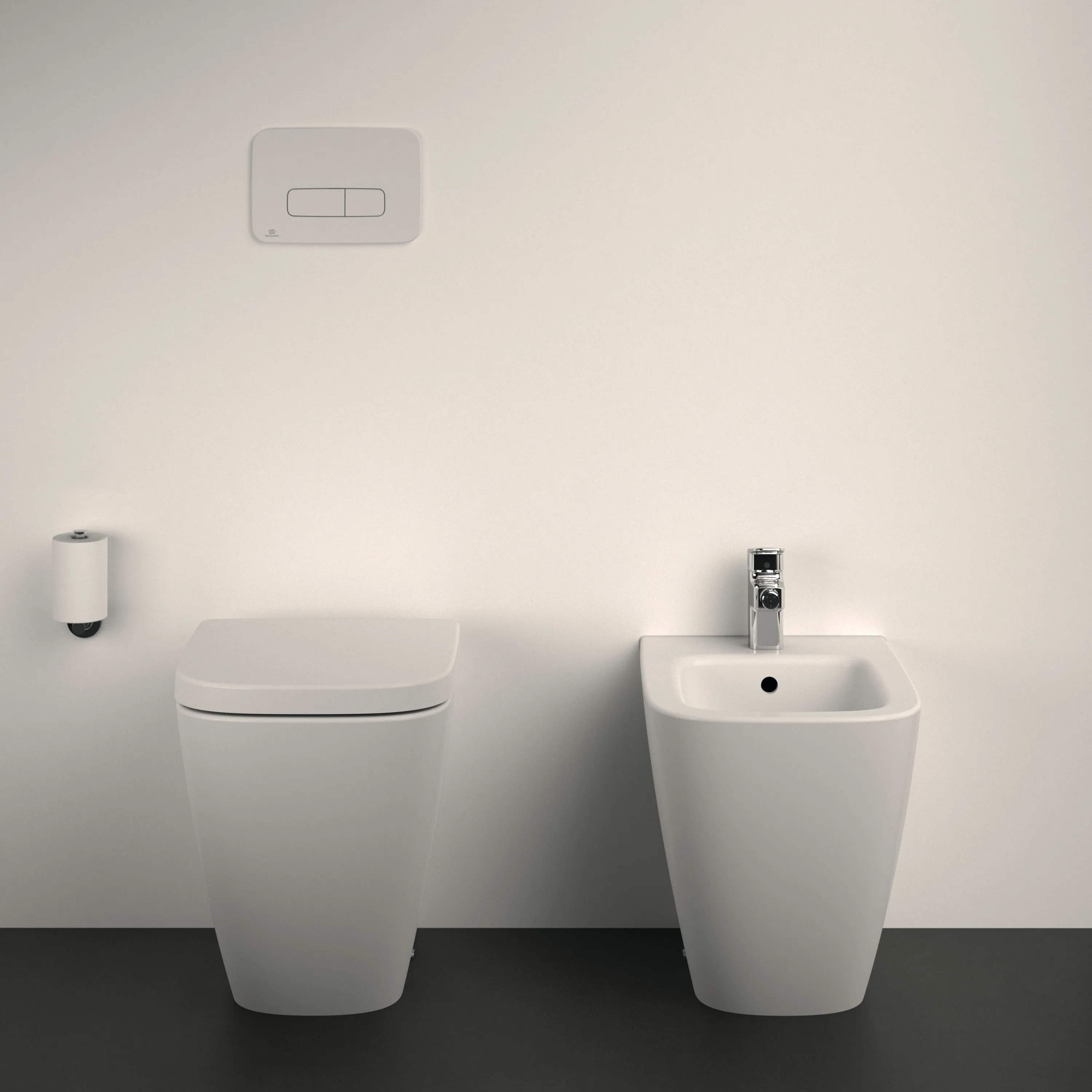 Ideal Standard Bidet „i.lifeS“, Befestigung verdeckt 35,5 × 48 × 40 cm Ideal Standard Bidet „i.lifeS“, Befestigung verdeckt 35,5 × 48 × 40 cm