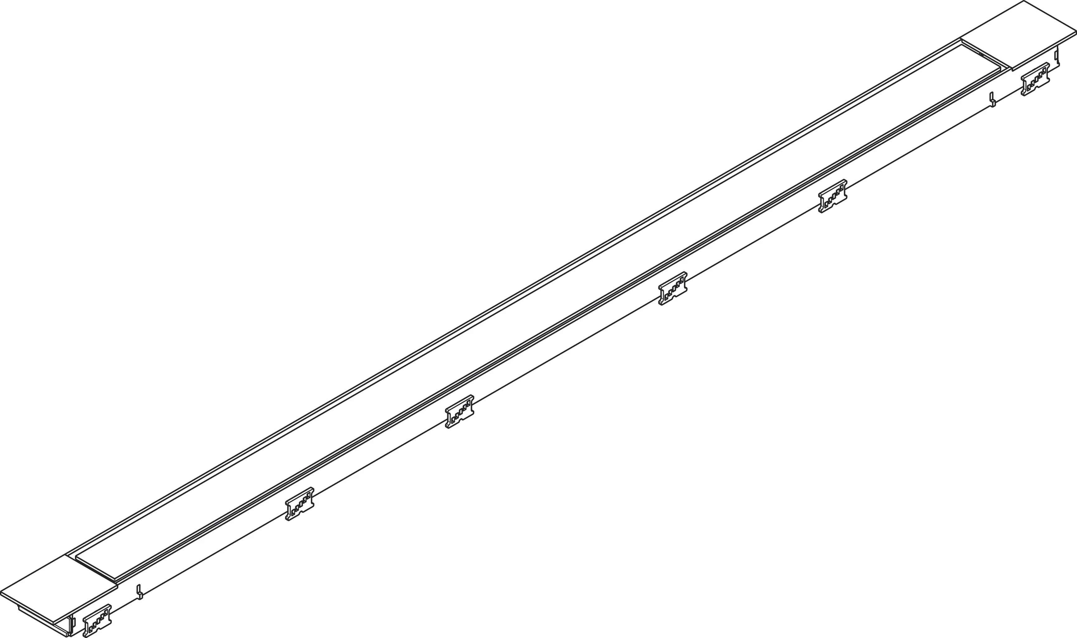 Hansgrohe RainDrain Match Plus Duschrinne Fertigset 1200 mm, höhenverstellbarer Rahmen, Mattschwarz