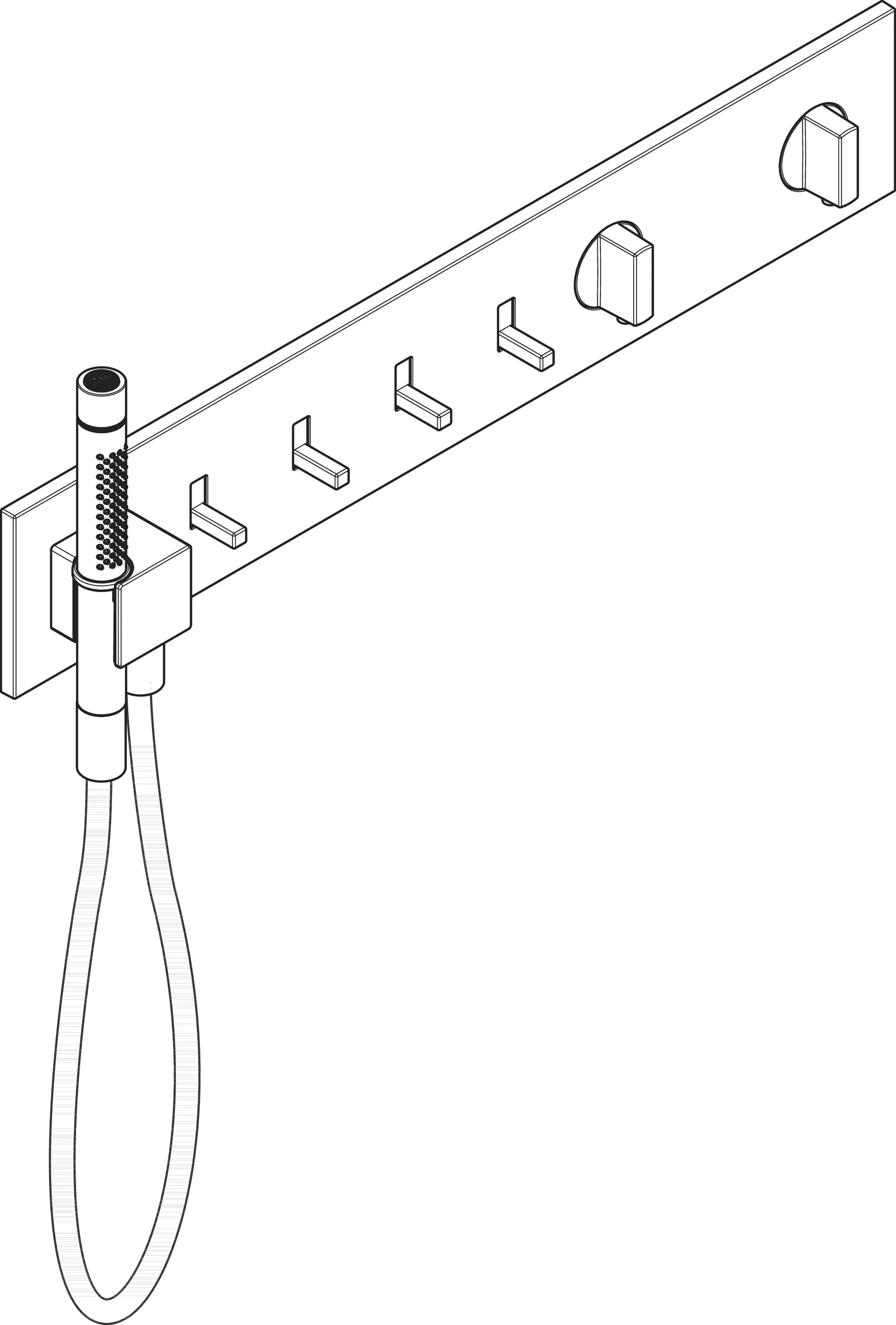 Hansgrohe AXOR ShowerComposition Thermostatmodul 12573XXX, Chrom, Unterputz, 4 Verbraucher, Schiebebetätigung, max. Durchfluss 34 l/min, min./max. Betriebsdruck 1/10 bar Hansgrohe AXOR ShowerComposition Thermostatmodul 12573XXX, Chrom, Unterputz, 4 Verbraucher, Schiebebetätigung, max. Durchfluss 34 l/min, min./max. Betriebsdruck 1/10 bar