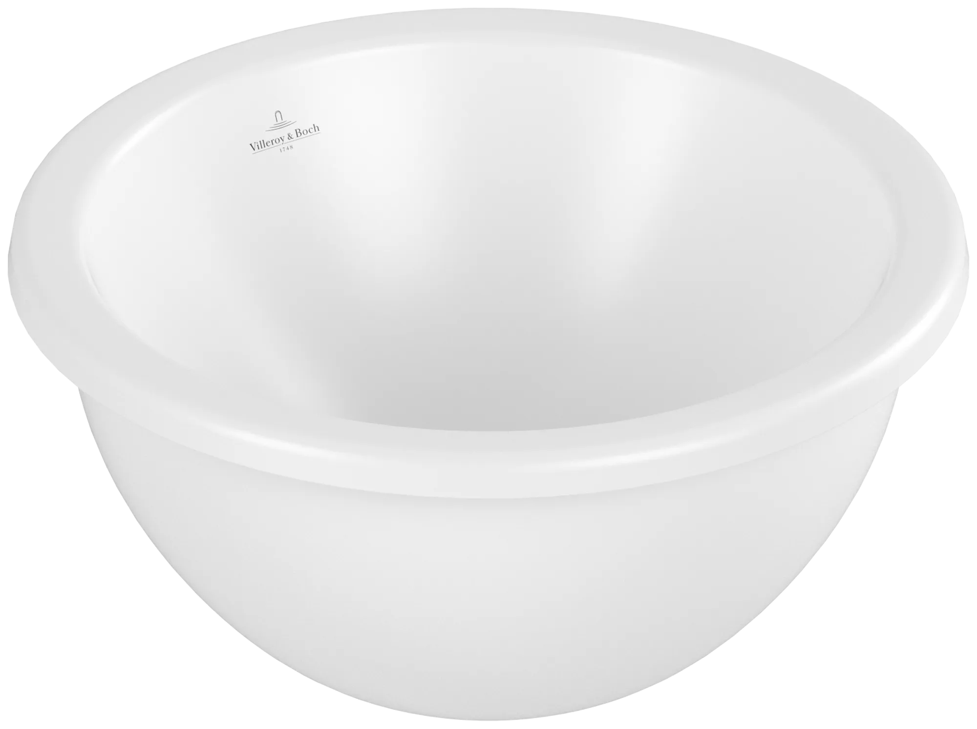 Villeroy & Boch Unterbauwaschbecken Loop & Friends, 330x330x190 mm, Stone White CeramicPlus, TitanCeram, matt, ohne Überlauf Villeroy & Boch Unterbauwaschbecken Loop & Friends, 330x330x190 mm, Stone White CeramicPlus, TitanCeram, matt, ohne Überlauf