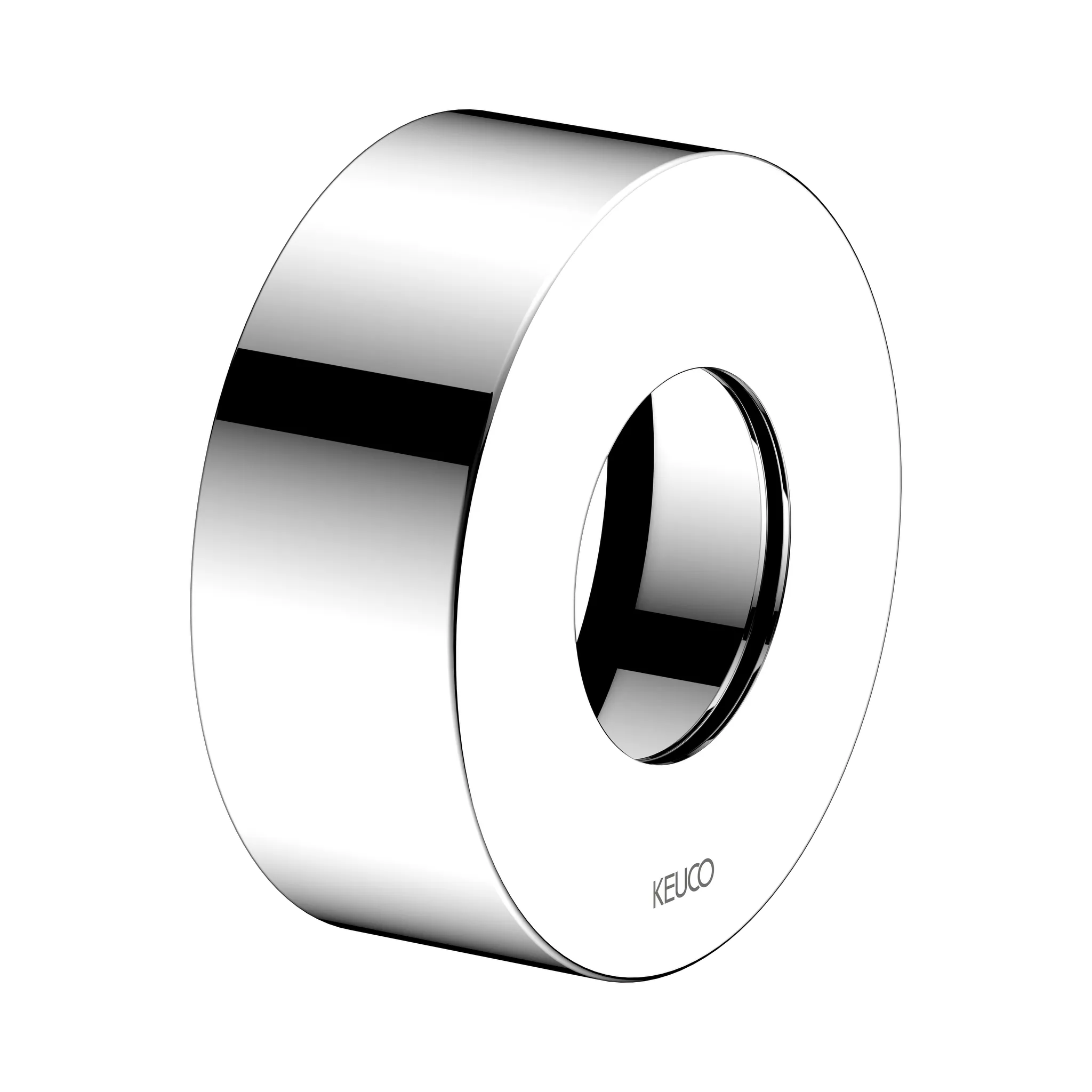 IXMO 59553010281 Verlängerungs-Rosette für Thermostat, rund Höhe 25 mm verchromt