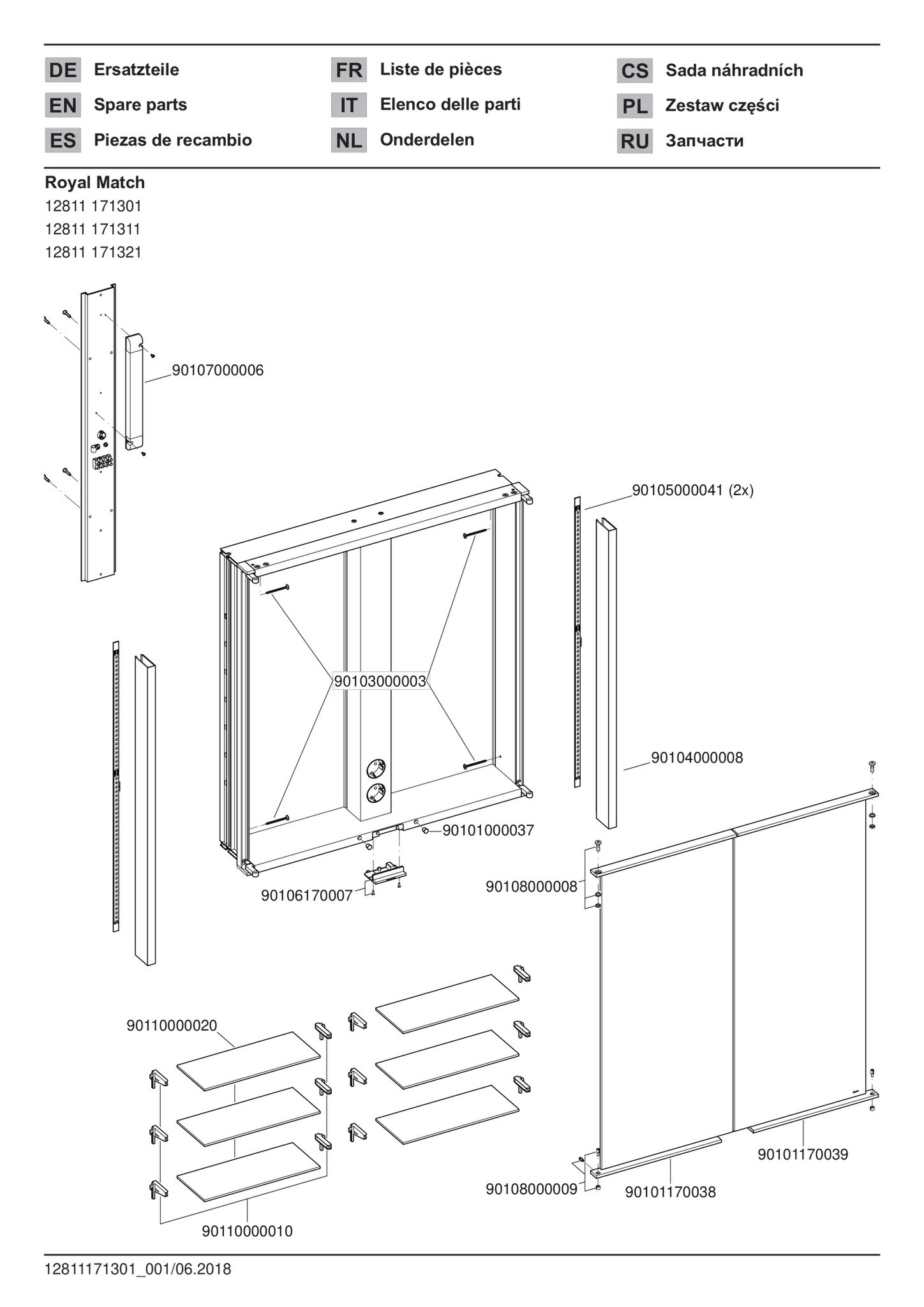 KEUCO Wandeinbau Spiegelschrank „Royal Match“ in Silber (eloxiert), Unterputz, mit Steckdosen 650 × 700 × 149 mm KEUCO Wandeinbau Spiegelschrank „Royal Match“ in Silber (eloxiert), Unterputz, mit Steckdosen 650 × 700 × 149 mm