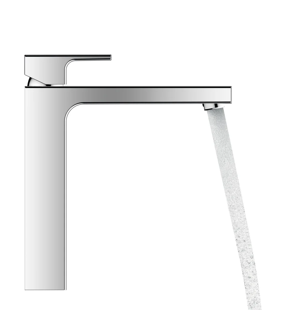 Hansgrohe Vernis Shape Einhebel-Waschtischmischer 190, Chrom, Ausladung 181 mm, Auslaufhöhe 190 mm Hansgrohe Vernis Shape Einhebel-Waschtischmischer 190, Chrom, Ausladung 181 mm, Auslaufhöhe 190 mm
