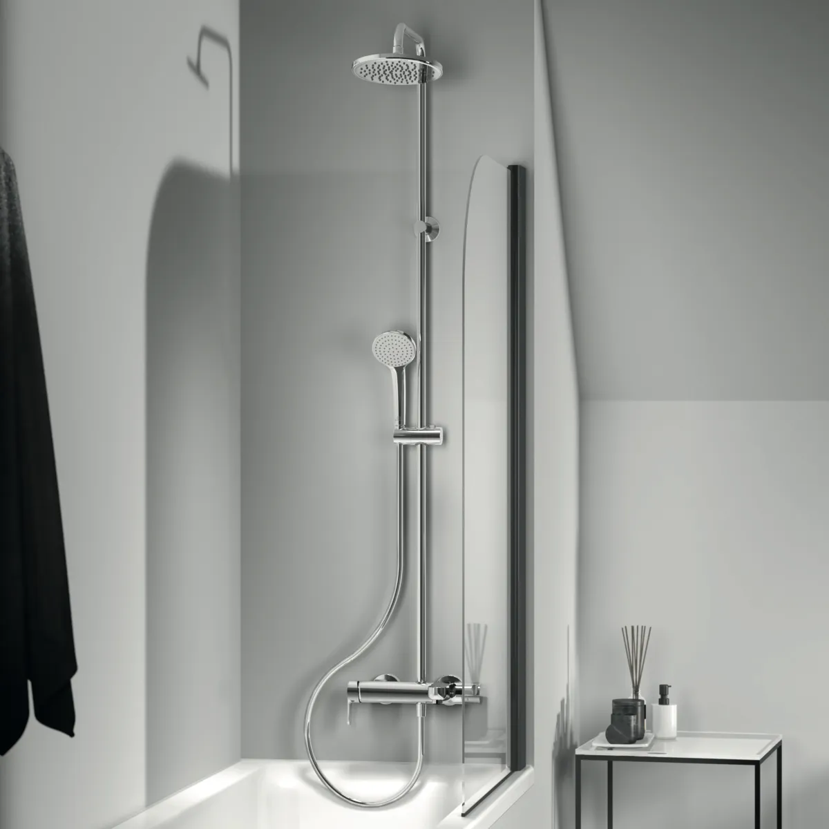 Ideal Standard Duschsystem Cerafine O mit Badearmatur Chrom Ideal Standard Duschsystem Cerafine O mit Badearmatur Chrom