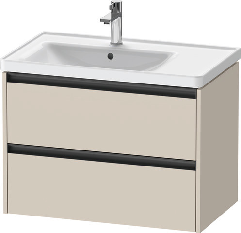 Duravit Waschtischunterschrank wandhängend „Ketho.2“ 78,4 × 54,9 × 45,5 cm