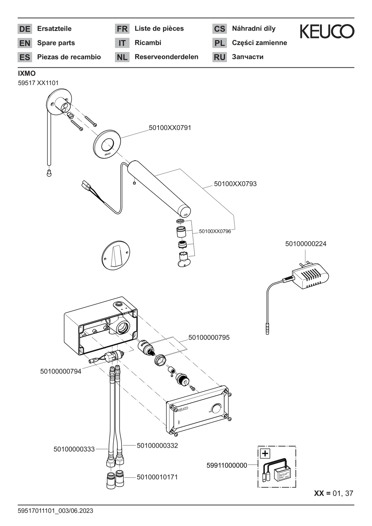 IXMO 59517011101 Elektronik-Waschtischmischer für Wandmontage UP, rund Ausladung 225 mm verchromt IXMO 59517011101 Elektronik-Waschtischmischer für Wandmontage UP, rund Ausladung 225 mm verchromt