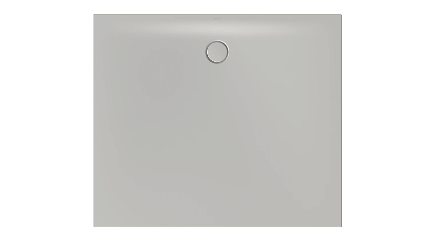 Bette rechteck Duschwanne „BetteFloor Side“ 1400 × 1200 mm ohne Oberflächenbeschichtung, mit BetteGlasur Plus, ohne Wannenträger, in Dust