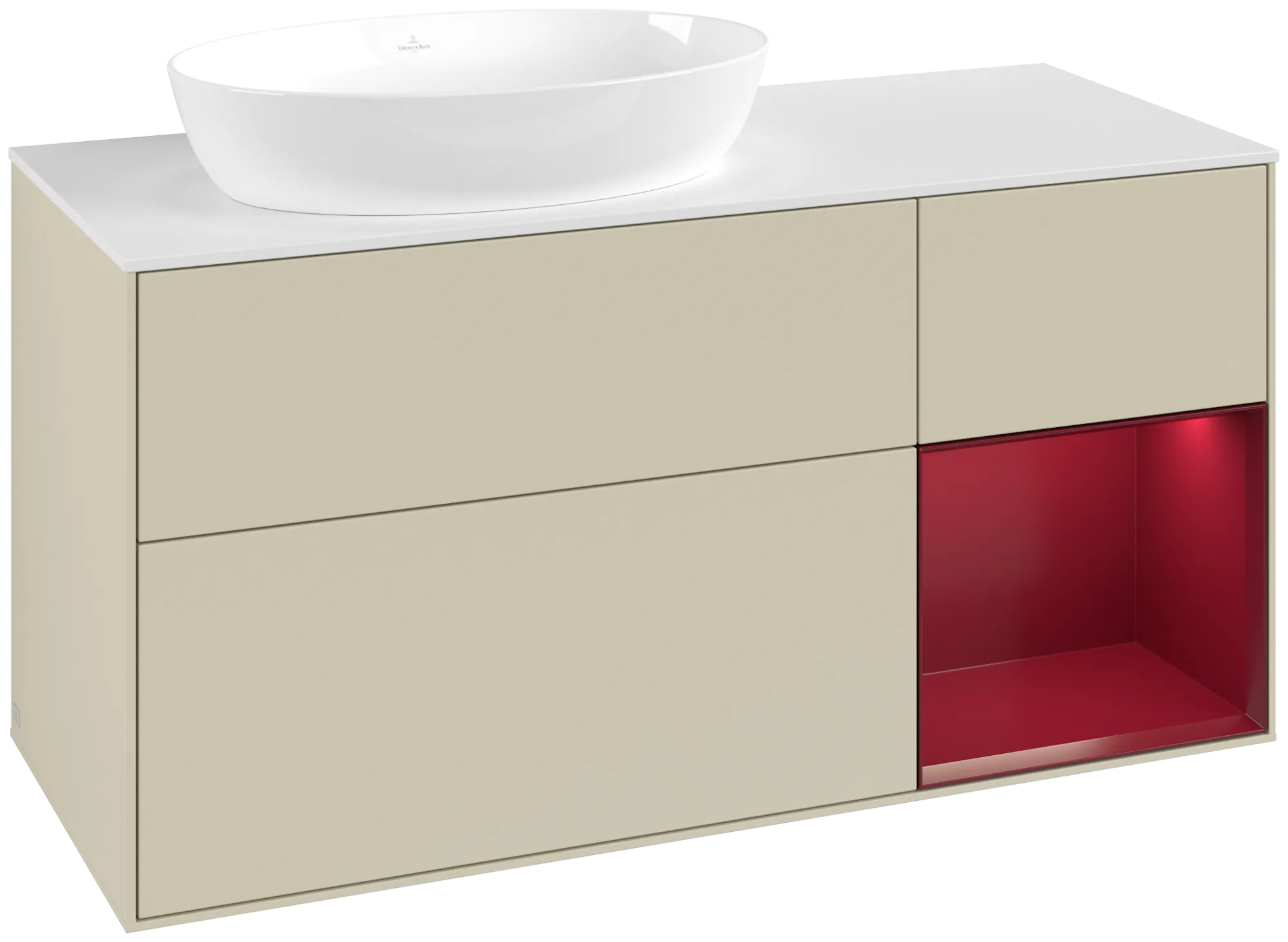 Villeroy & Boch Finion Waschbeckenunterschrank FA5, 1200x603x501mm, links