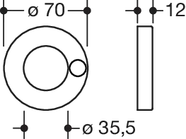 HEWI Kappe „System 900“ HEWI Kappe „System 900“