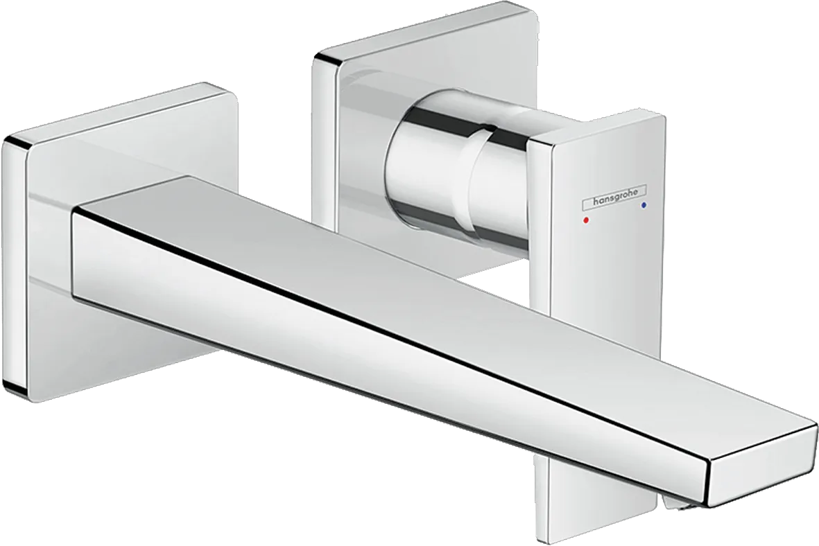 Hansgrohe Metropol Einhebel-Waschtischmischer Unterputz für Wandmontage, Chrom Hansgrohe Metropol Einhebel-Waschtischmischer Unterputz für Wandmontage, Chrom