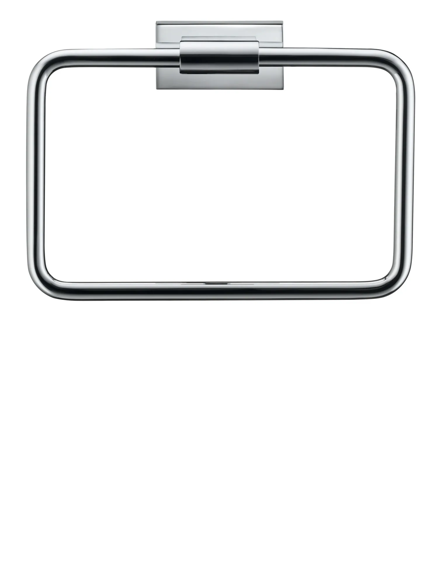 Duravit Handtuchring „Karree“, Befestigung sichtbar 5,8 × 5,8 × 14,2 × 20 cm Duravit Handtuchring „Karree“, Befestigung sichtbar 5,8 × 5,8 × 14,2 × 20 cm