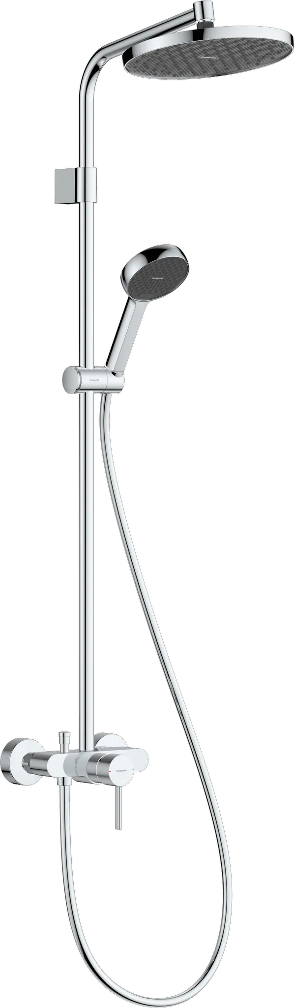 Activera S Showerpipe 240 1jet EcoSmart mit Einhebelmischer Varia, Chrom