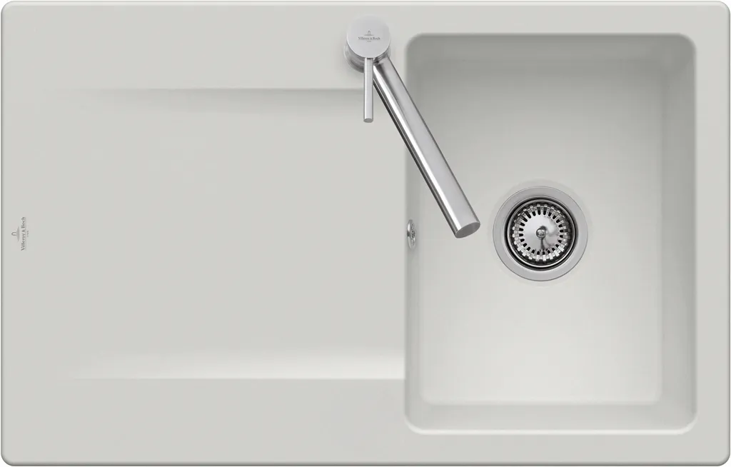 Villeroy & Boch Einbau-Küchenspülbecken „Siluet“ 45 800 × 510 × 220 mm in Ivory Villeroy & Boch Einbau-Küchenspülbecken „Siluet“ 45 800 × 510 × 220 mm in Ivory