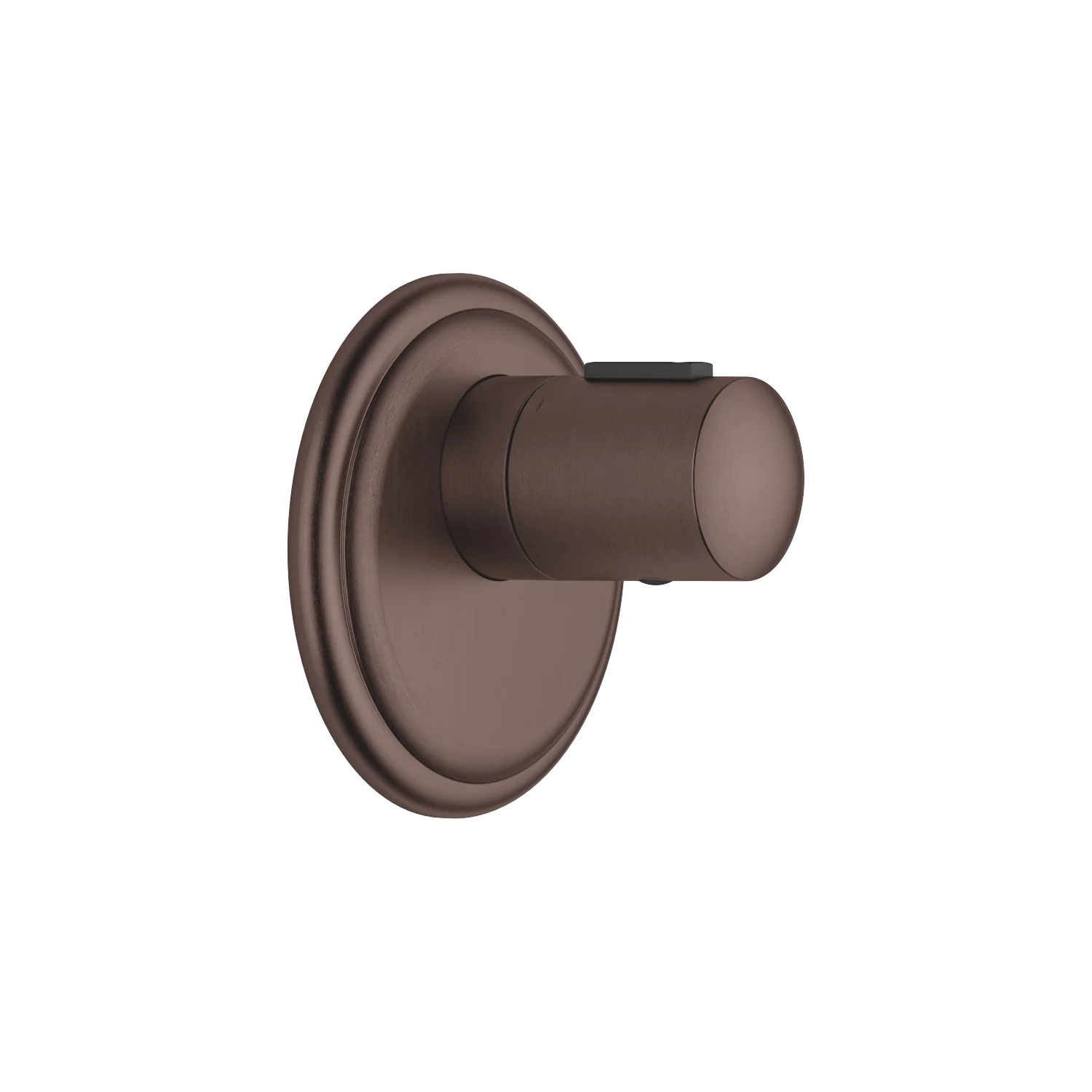 Dornbracht MADISON xTOOL UP-Thermostat ohne Mengenregulierung, 3/4", Abdeckplatte Ø 124 mm, Dark Bronze gebürstet (PVD), mit Sicherheitssperre bei 38°