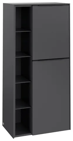 Villeroy & Boch Subway 3.0 Mittelschrank C59901, 574 x 1200 x 362 mm, Anschlag rechts, Graphite