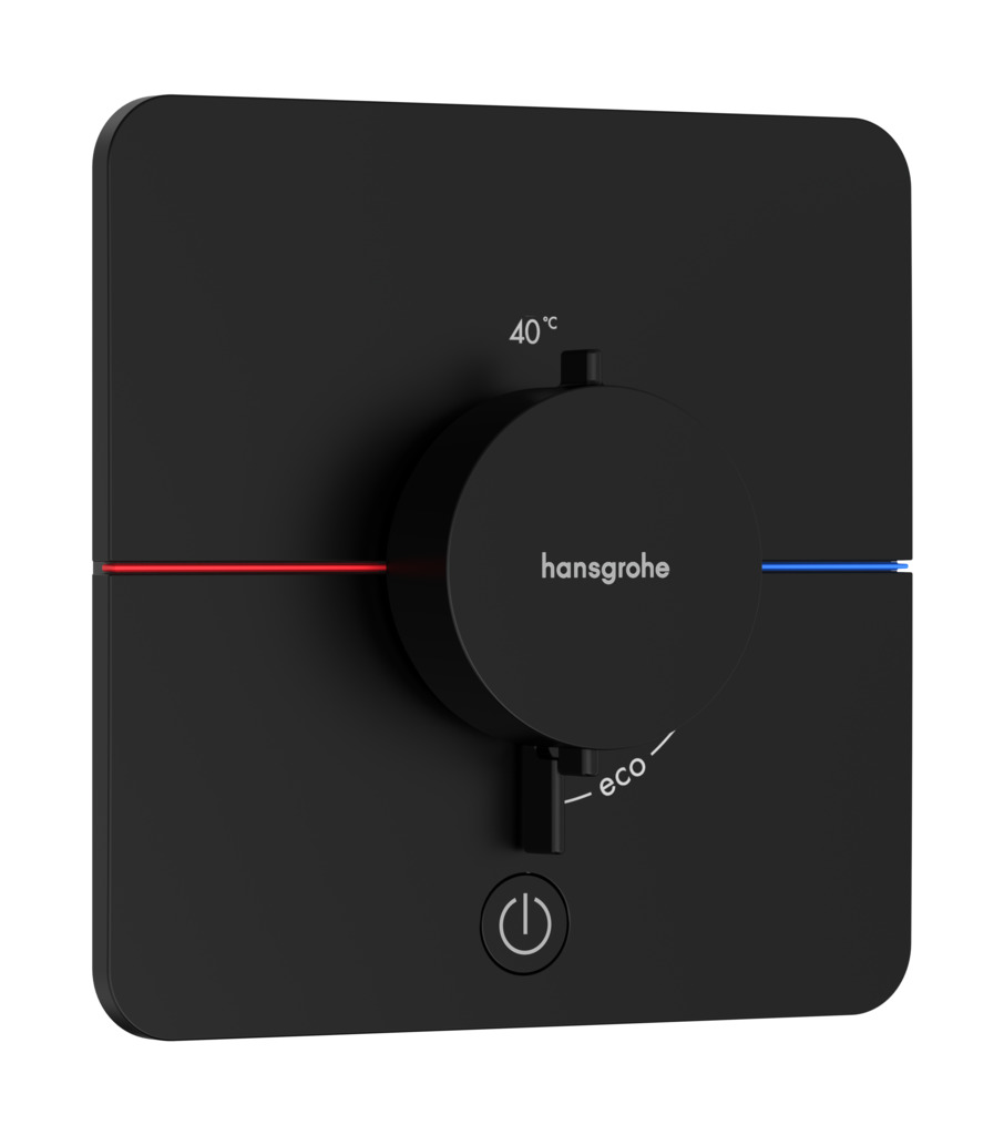 ShowerSelect Comfort Q Thermostat Unterputz für 1 Verbraucher und einen zusätzlichen Abgang Chrom