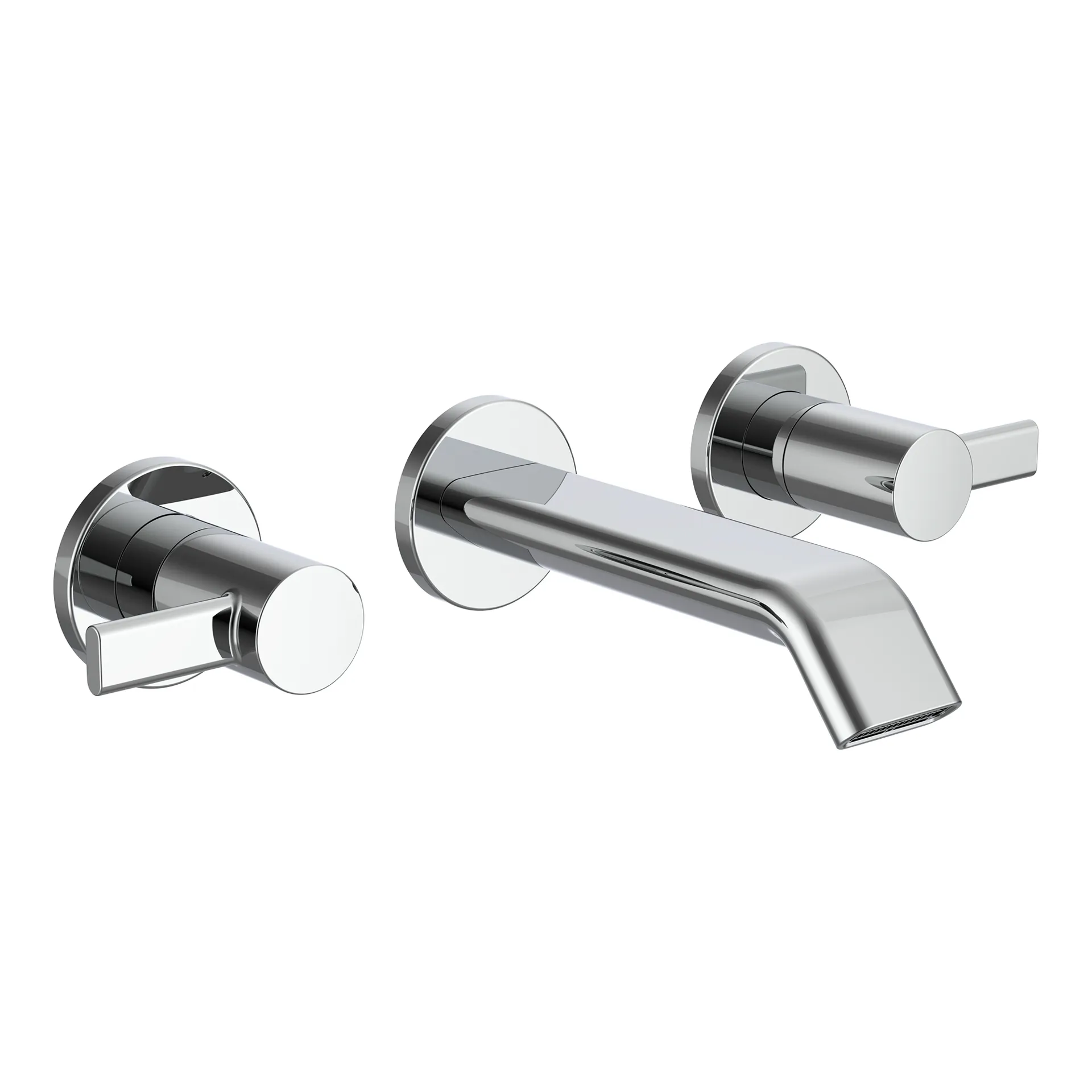 Laufen 3-Loch Waschtischmischer Unterputz MEDA Festauslauf Ausladung 150mm chrom Laufen 3-Loch Waschtischmischer Unterputz MEDA Festauslauf Ausladung 150mm chrom