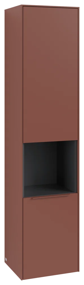 Villeroy & Boch Subway 3.0 Hochschrank C58802, 400 x 1710 x 362 mm, Anschlag links, Wine Red
