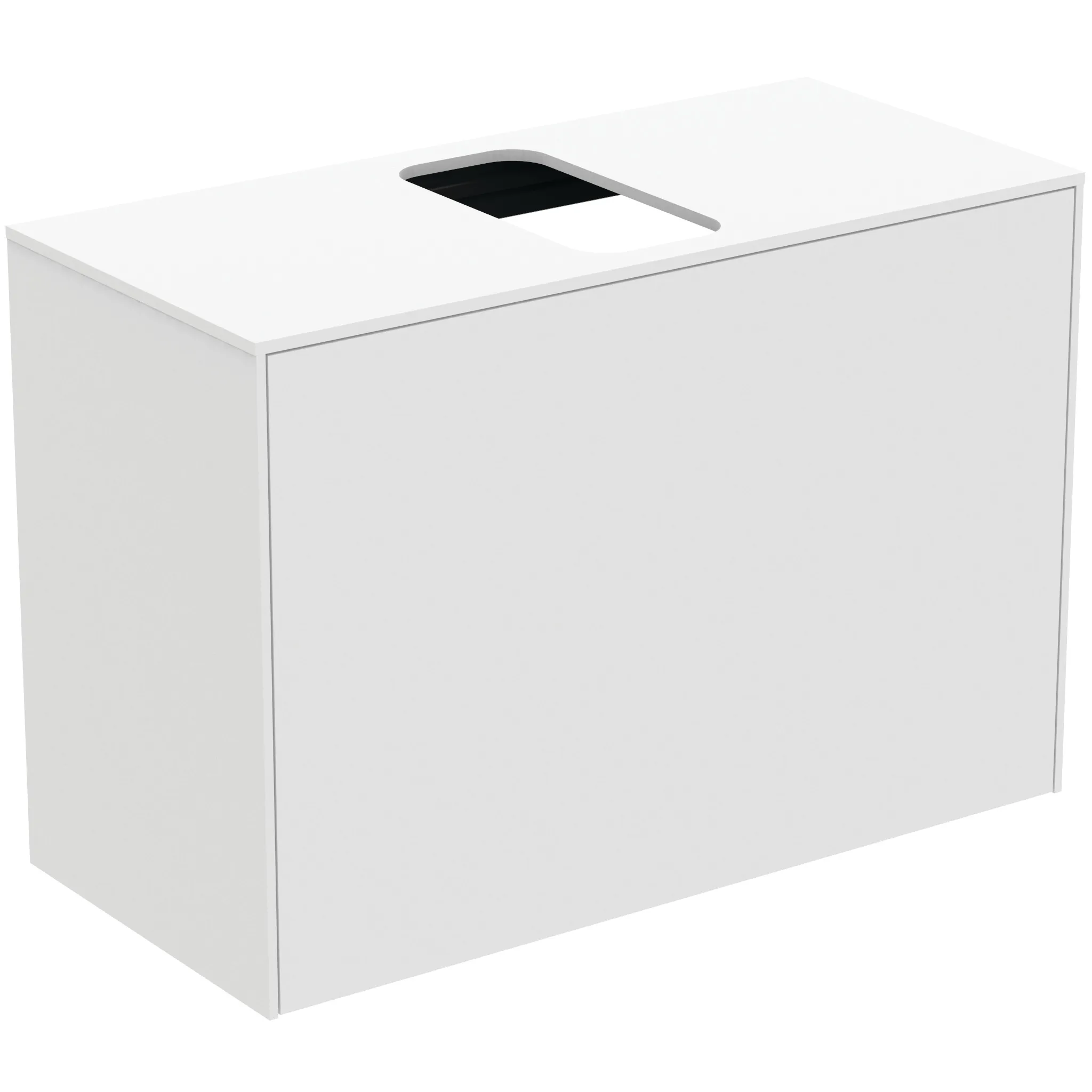 Ideal Standard Waschtischunterschrank „Conca“ 80,2 × 55 × 37,3 cm Weiß matt lackiert