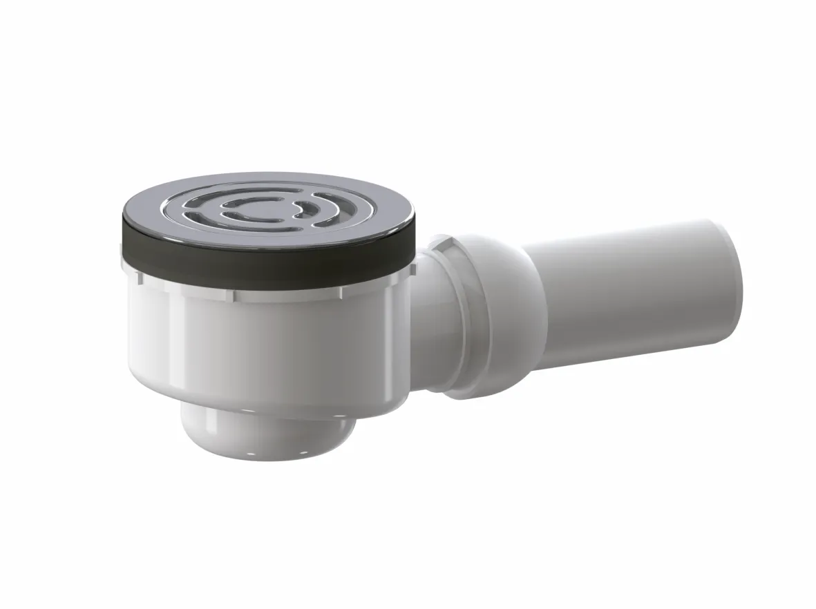 Duschwannenablauf ORIO Select, Edelstahl poliert, DN 50 Duschwannenablauf ORIO Select, Edelstahl poliert, DN 50