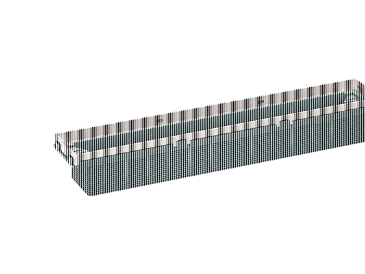 Duschrinne CeraFrame Individual messing matt, 300 x 50 mm