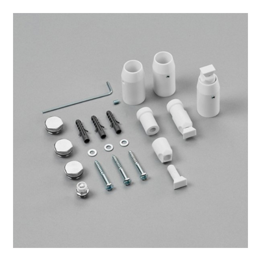Zehnder Montageset für „Universal“ in weiß Zehnder Montageset für „Universal“ in weiß