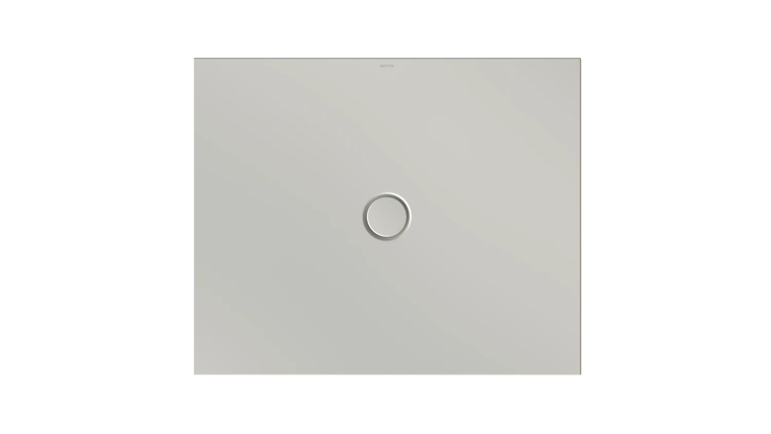 Bette rechteck Duschwanne „BetteFloor“ 1100 × 900 mm ohne Oberflächenbeschichtung, mit BetteGlasur Plus, ohne Wannenträger, in Silver