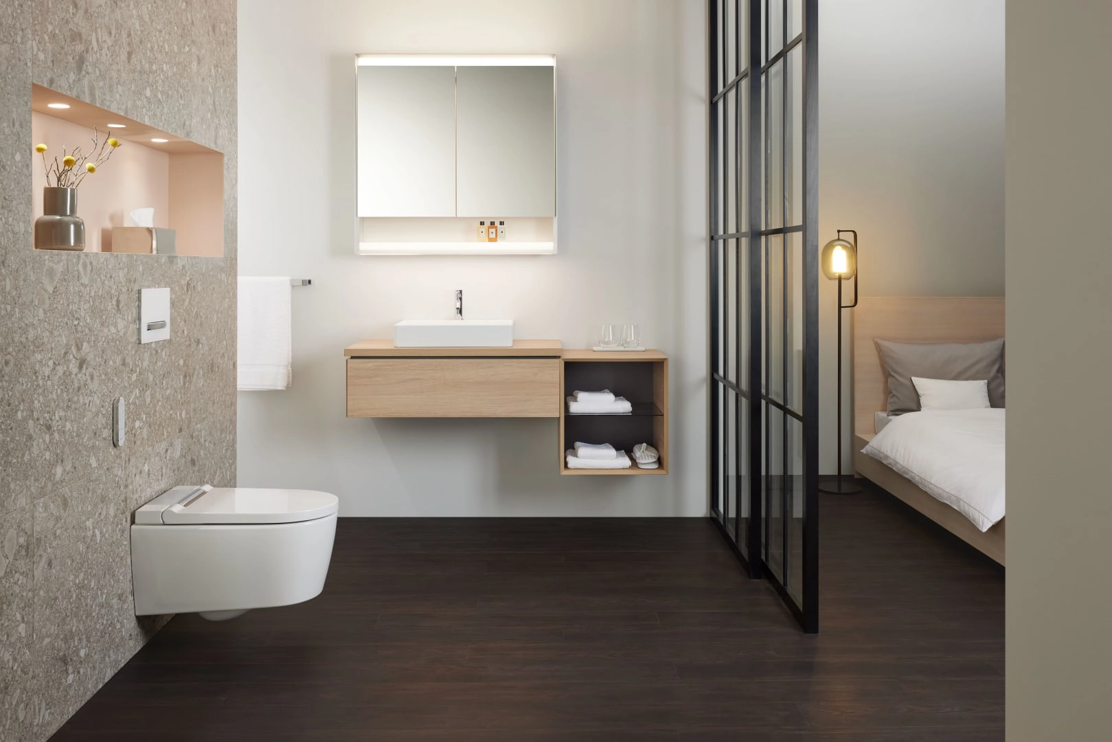 Aufsatzwaschtisch „One“, rechteckig 50 × 40 cm mit KeraTect® Aufsatzwaschtisch „One“, rechteckig 50 × 40 cm mit KeraTect®
