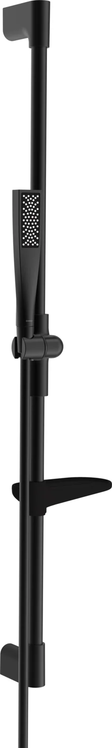 HansaAURELIA Wandstangengarnitur HansaAURELIA 4715 1-strahlig Matt-Schwarz HansaAURELIA Wandstangengarnitur HansaAURELIA 4715 1-strahlig Matt-Schwarz