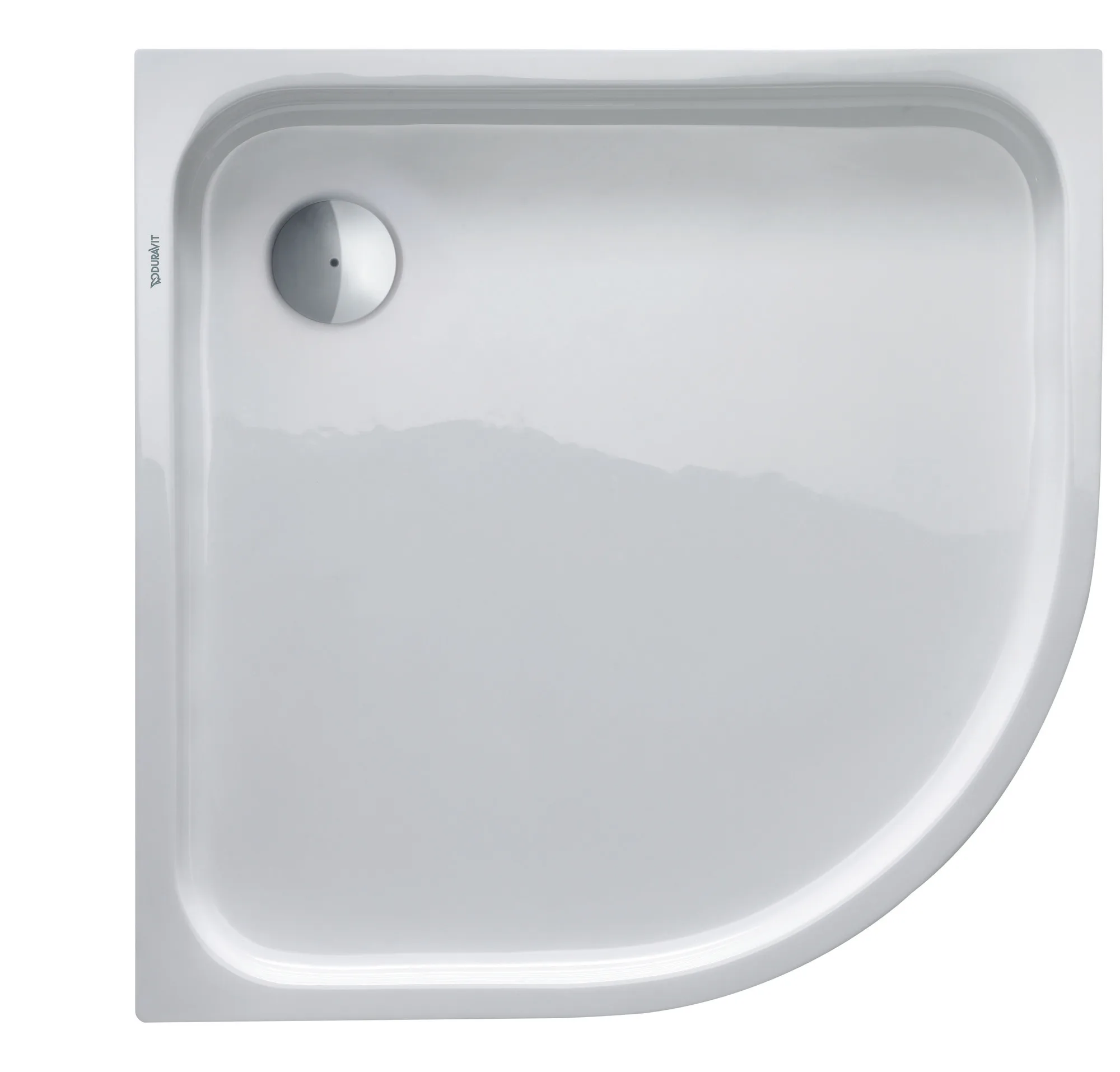 Duravit viertelkreis Duschwanne „D-Code“ 90 × 90 cm 