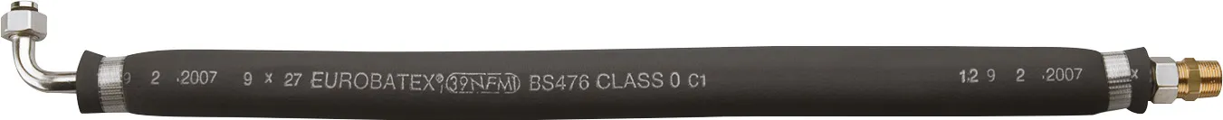 Anschlussschlauch flexibel 800mm mit Winkelstück
