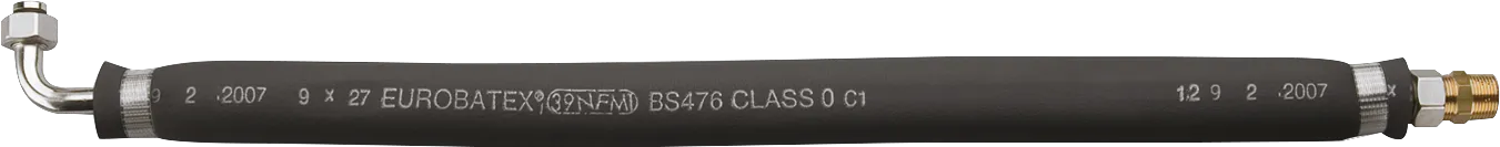 Hansgrohe Kabelgarn. ohne Zu-/Ablaufgarnituren (Exafill) Hansgrohe Flexibler Anschlussschlauch 80 cm, Länge 800 mm, Ausführung: 90° Winkel Hansgrohe Kabelgarn. ohne Zu-/Ablaufgarnituren (Exafill) Hansgrohe Flexibler Anschlussschlauch 80 cm, Länge 800 mm, Ausführung: 90° Winkel