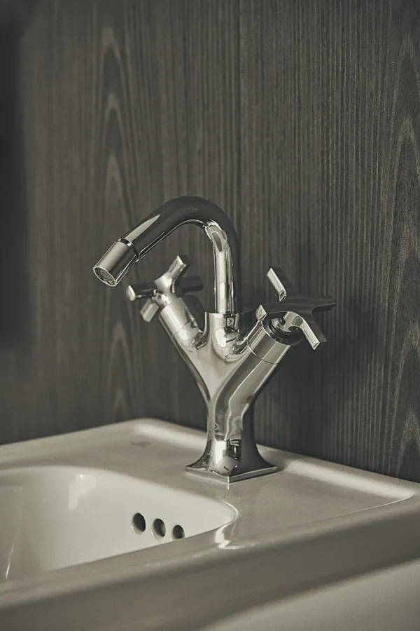 Ideal Standard Bidetarmatur Joy Neo, Ausladung 115mm, Kreuzgriffe, Chrom Ideal Standard Bidetarmatur Joy Neo, Ausladung 115mm, Kreuzgriffe, Chrom