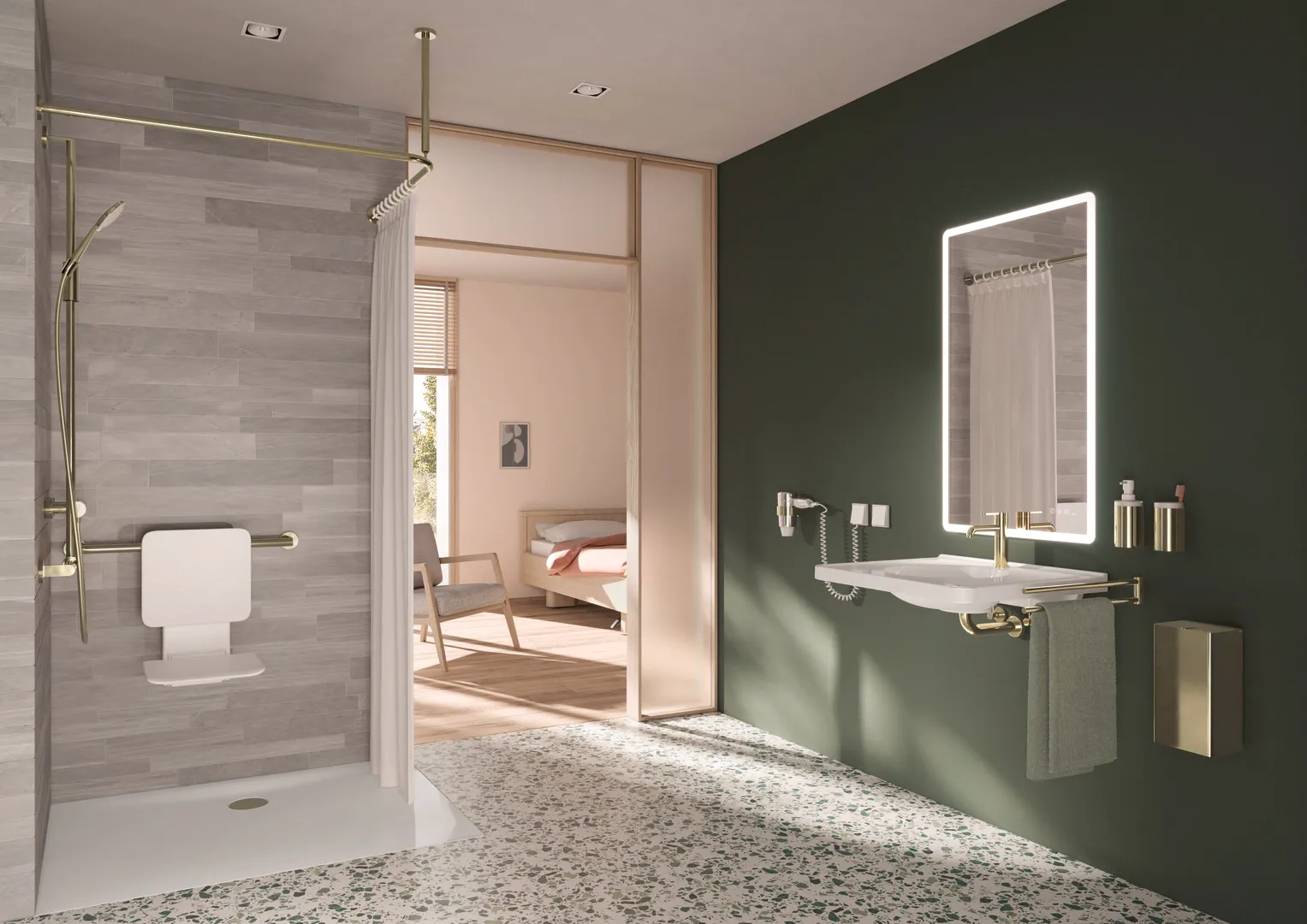 Papierabfallbehälter, Edelstahl, PVD, Fassungsvermögen ca. 25 Liter, Breite 260 mm, Höhe 501 mm, Tiefe 203 mm, in Farbe CK (Messing glänzend) Papierabfallbehälter, Edelstahl, PVD, Fassungsvermögen ca. 25 Liter, Breite 260 mm, Höhe 501 mm, Tiefe 203 mm, in Farbe CK (Messing glänzend)