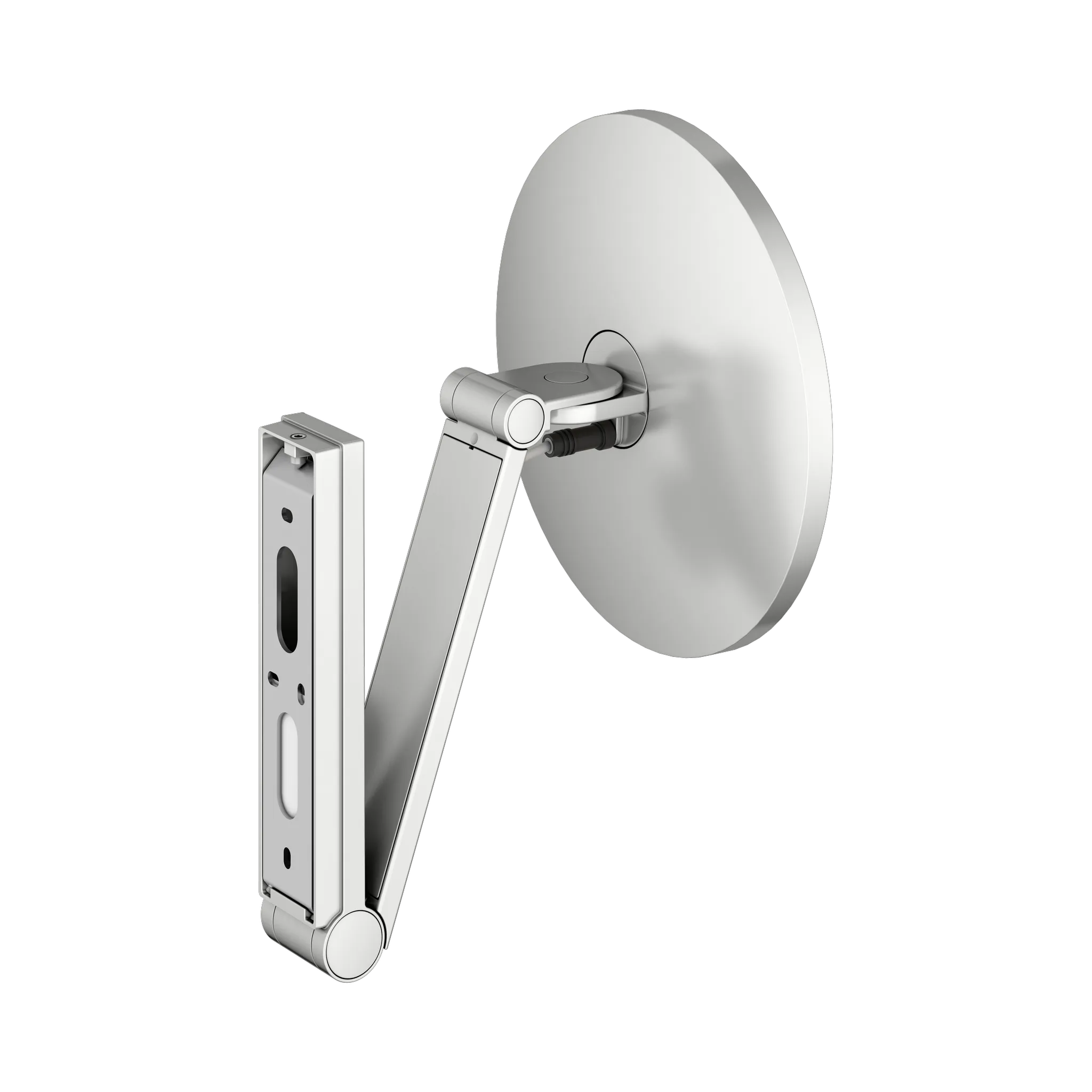 KEUCO Kosmetikspiegel iLook_move beleuchtet mit Unterputz-Kabelführung und Glasbedienfeld