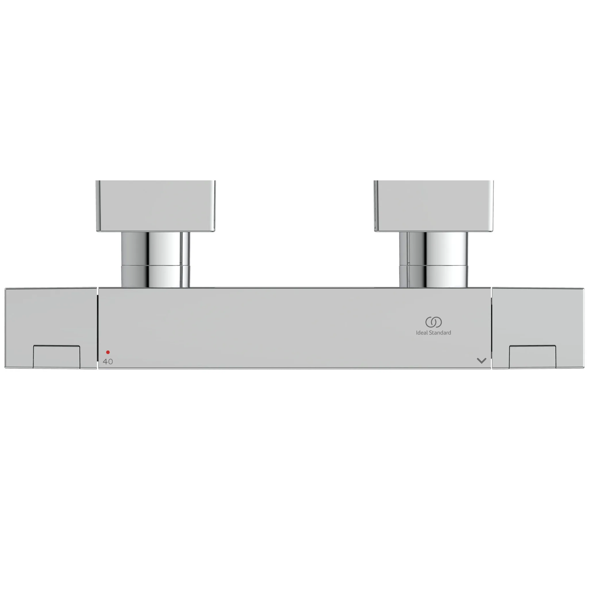 Brausethermostat AP Ceratherm C100 Square Chrom