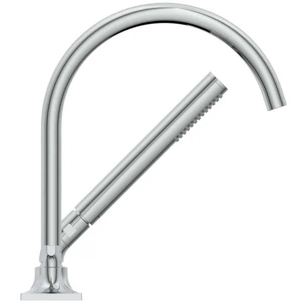 Ideal Standard Joy Neo Armaturen, 5-Loch-Badearmatur Wannenrand mit Stick-Handbrause, Chrom Ideal Standard Joy Neo Armaturen, 5-Loch-Badearmatur Wannenrand mit Stick-Handbrause, Chrom