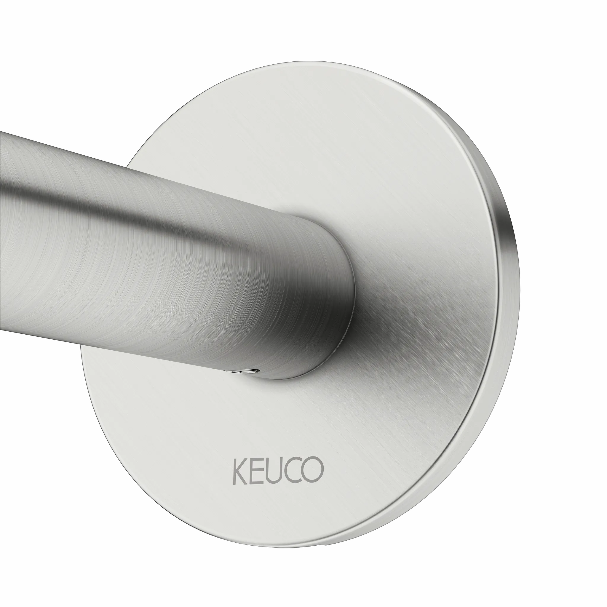 KEUCO PLAN BLUE Einhebel-Waschtischmischer Unterputz, 2-Loch, Edelstahl-finish, Ausladung 225 mm